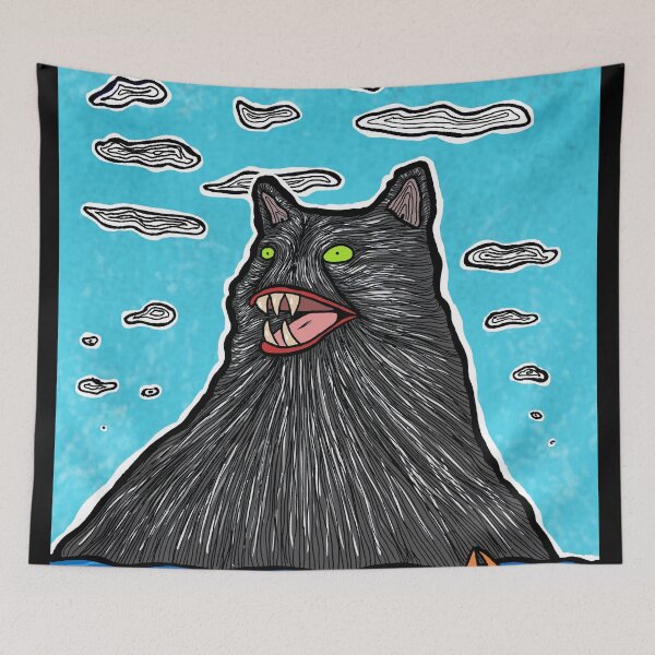 Item preview, Demonic Cat Island designed and sold by JezFez.