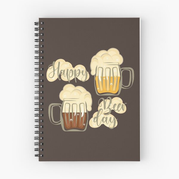 Item preview, Happy beer day lettering designed and sold by CutieBlue.