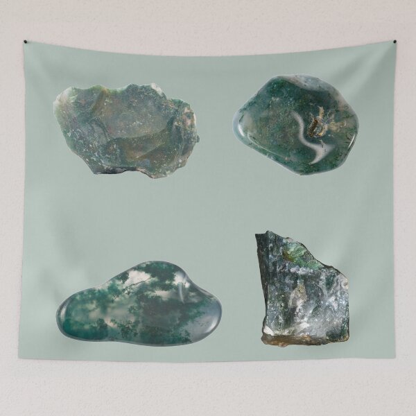 Item preview, Moss Agate Stone designed and sold by mooneko.