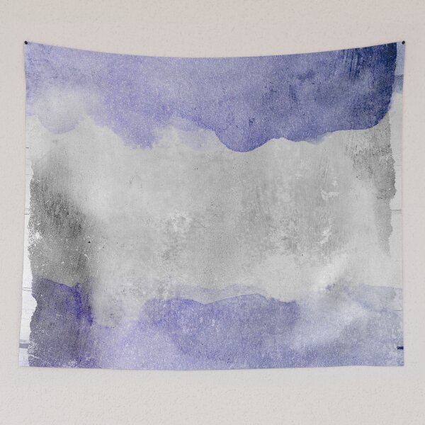Item preview, Rustic Metal - Silver And Indigo designed and sold by ColorsandShapes.