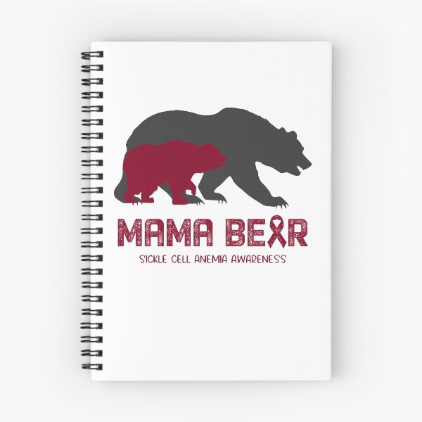 Item preview, Sickle Cell Anemia Awareness Mama Bear Support Sickle Cell Anemia designed and sold by Victormoratalla.