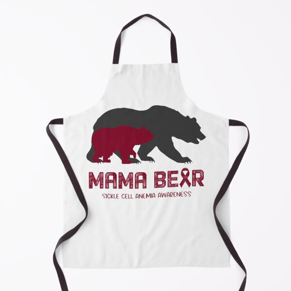 Item preview, Sickle Cell Anemia Awareness Mama Bear Support Sickle Cell Anemia designed and sold by Victormoratalla.