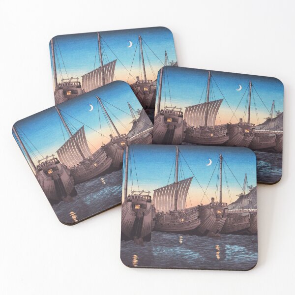 Item preview, Medieval Japanese Ships by Nightfall designed and sold by Traditional-Art.