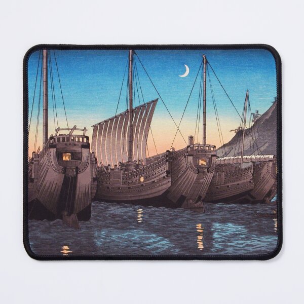 Item preview, Medieval Japanese Ships by Nightfall designed and sold by Traditional-Art.