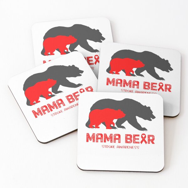 Item preview, Stroke Awareness Mama Bear Support Stroke designed and sold by Victormoratalla.