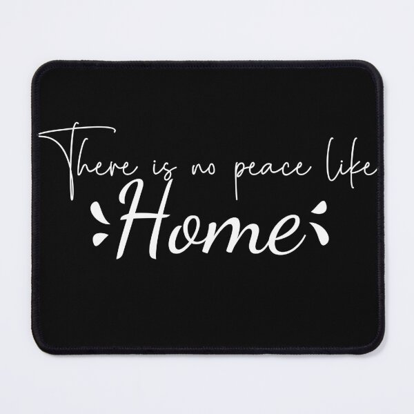 Item preview, there is no peace like home designed and sold by cruzzcreation.