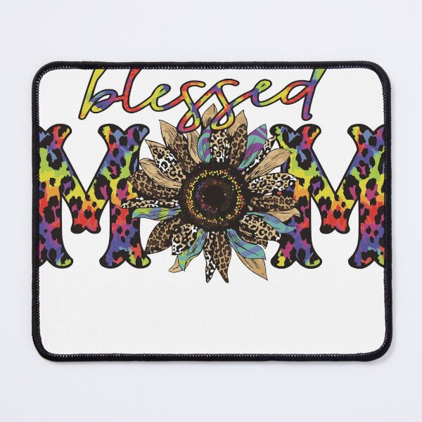 Item preview, Blessed Mom, Leopard Sunflower, mama tie dye, Leopard Mom designed and sold by DeboraSPena.