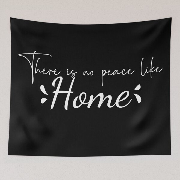 Item preview, there is no peace like home designed and sold by cruzzcreation.