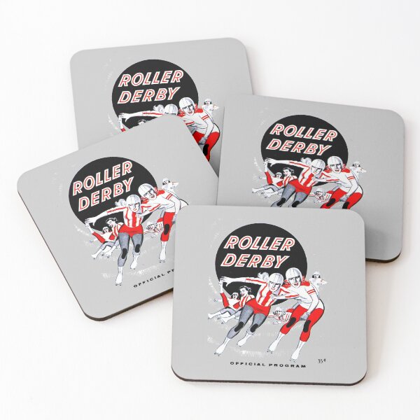 Item preview, ROLLER DERBY - PROGRAM COVER designed and sold by ThrowbackAds.