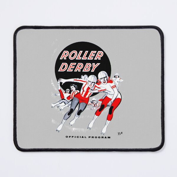 Item preview, ROLLER DERBY - PROGRAM COVER designed and sold by ThrowbackAds.