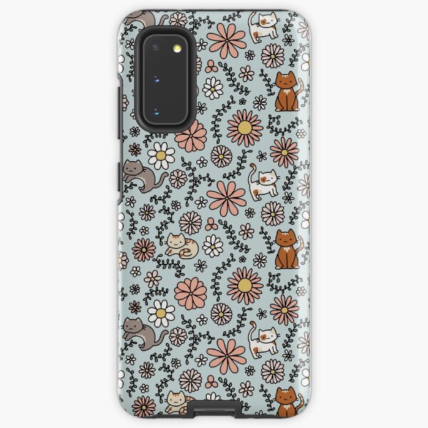 Flower Meower Samsung Galaxy Tough Case
