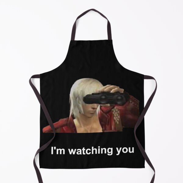 Item preview, I'm watching you - Dante with binoculars funny meme designed and sold by KefrostDs.
