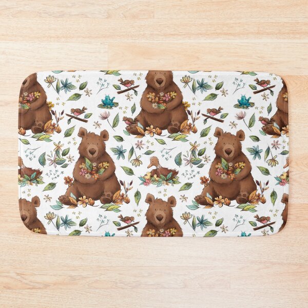 Item preview, Spring Time Bear Pattern designed and sold by Jade Lawley.