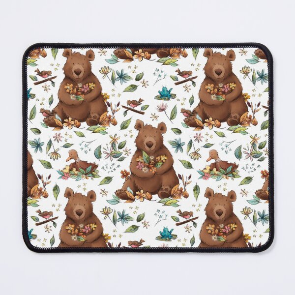 Item preview, Spring Time Bear Pattern designed and sold by Jade Lawley.