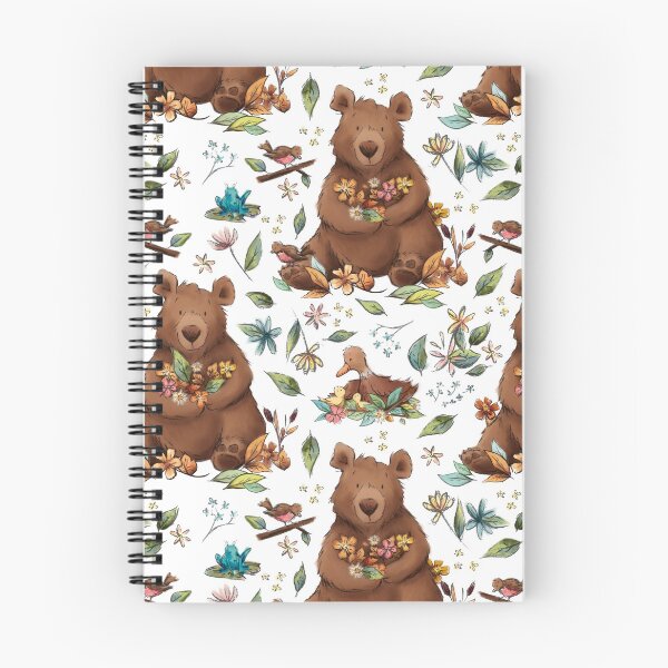 Item preview, Spring Time Bear Pattern designed and sold by Jade Lawley.