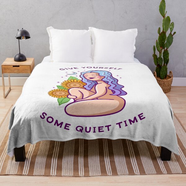 Item preview, Give Yourself Some Quiet Time designed and sold by sombrasblancas.
