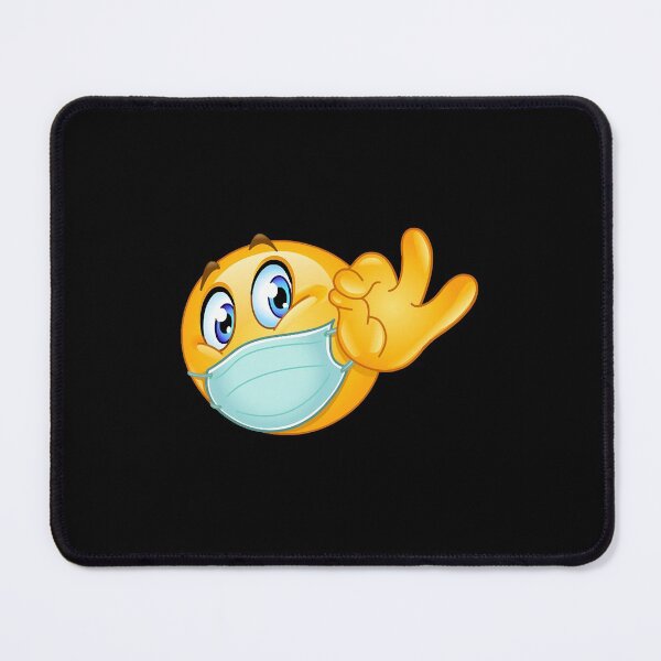 Item preview, Ok Sign Emoji with Mask  designed and sold by TejSlaboda86.