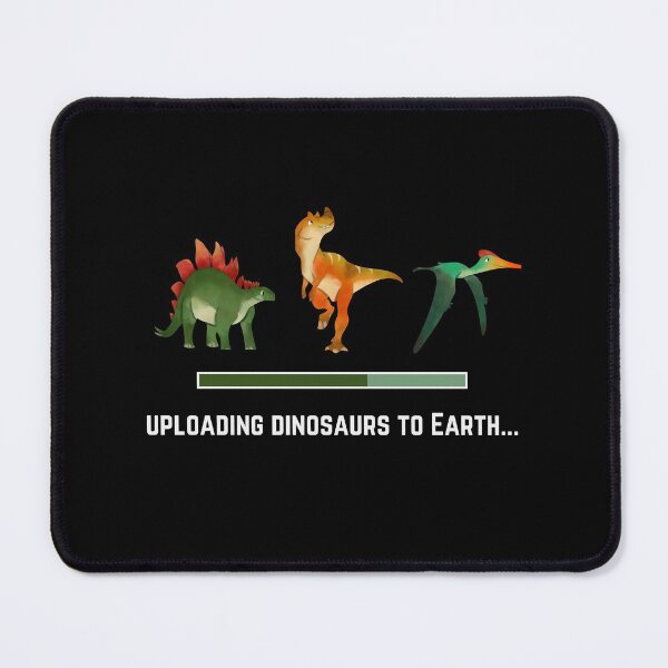 Item preview, Uploading Dinosaurs to Earth Kids (T-rex, stegosaurus, pterodactyl) designed and sold by chloeinca.