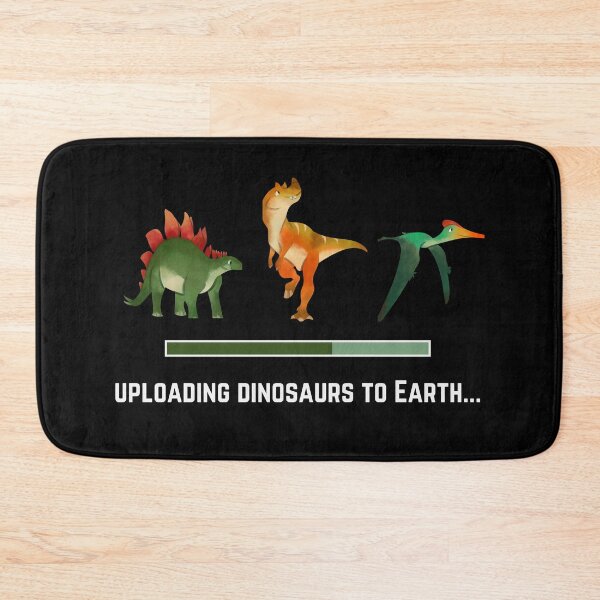Item preview, Uploading Dinosaurs to Earth Kids (T-rex, stegosaurus, pterodactyl) designed and sold by chloeinca.