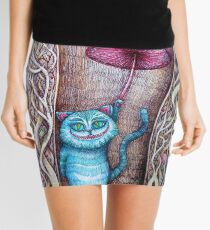 down the rabbits hole Mini Skirt