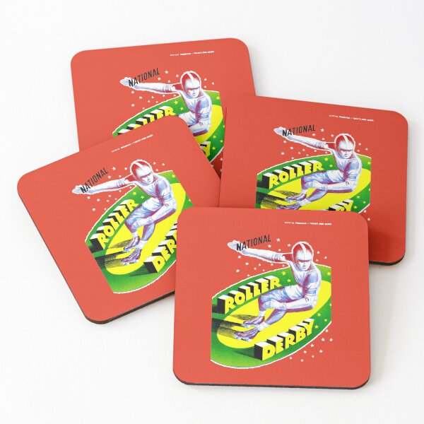 Item preview, ROLLER DERBY - PROGRAM COVER designed and sold by ThrowbackAds.