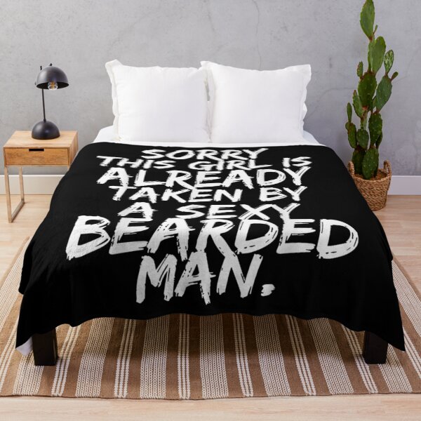 Item preview,  Funny Girl Taken Sexy Bearded Beard Lovers designed and sold by dianev79.