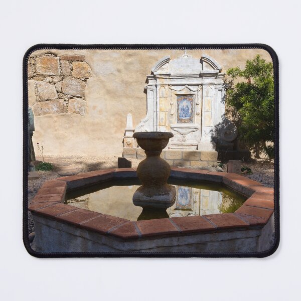 Item preview, Fountain at Mission San Carlos Borromeo de Carmelo designed and sold by Yair Karelic.