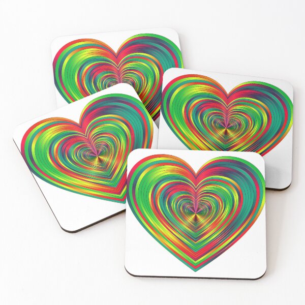 Item preview, Rainbow Heart  designed and sold by shantilovesart.