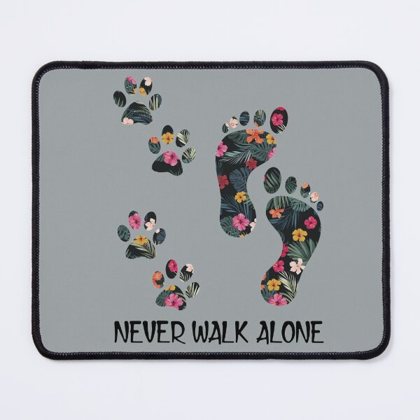 Item preview, Walk Alone Paw Dog Flower Dog Friends Dog Lover designed and sold by Jasonstoreasd.