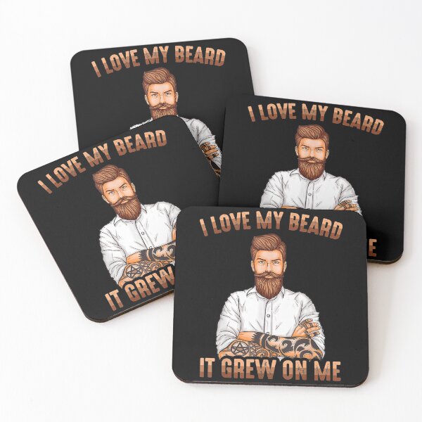 Item preview,  Jokes Love Beard Grew Funny Joke designed and sold by donnagia.