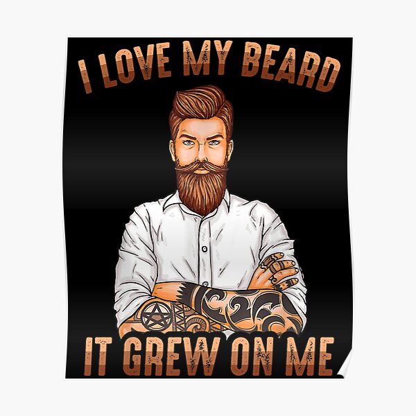 Funny Beard Jokes Wall Art for Sale | Redbubble Funny Beard Jokes Wall Art for Sale | Redbubble