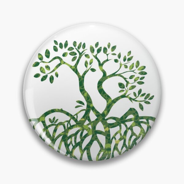 Item preview, Vector Mangrove Tree Silhouette - Green designed and sold by jamiesoondesign.
