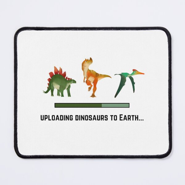 Item preview, Uploading Dinosaurs to Earth Kids (T-rex, stegosaurus, pterodactyl) designed and sold by chloeinca.