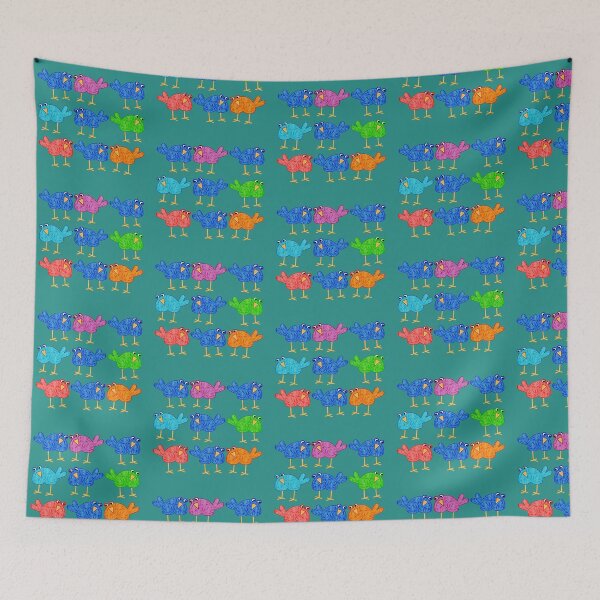 Item preview, Nine Cute Birds designed and sold by evisionarts.