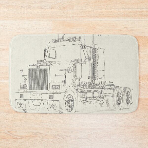Item preview, Color abstract Truck designed and sold by artdragongift 15.
