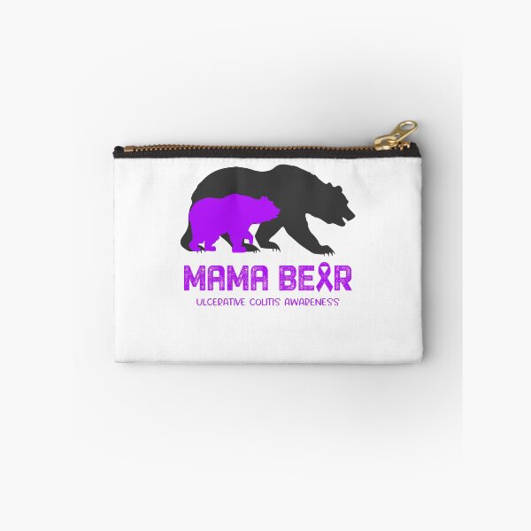 Item preview, Ulcerative Colitis Awareness Mama Bear Support Ulcerative Colitis designed and sold by Victormoratalla.
