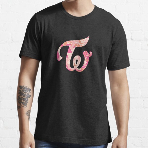 Twice Logo White T Shirt For Sale By allcourt Redbubble White T Shirts Logo T Shirts Candy T Shirts