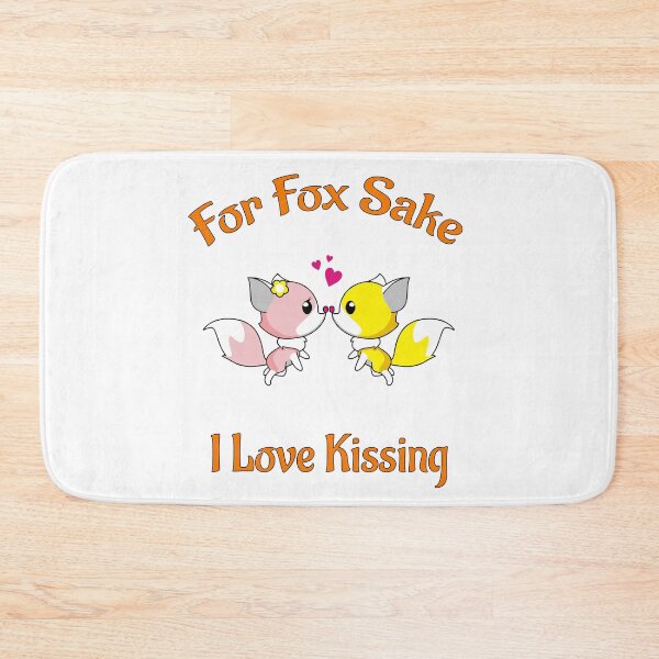 Item preview, For Fox Sake I Love Kissing designed and sold by PolarNightNomad.