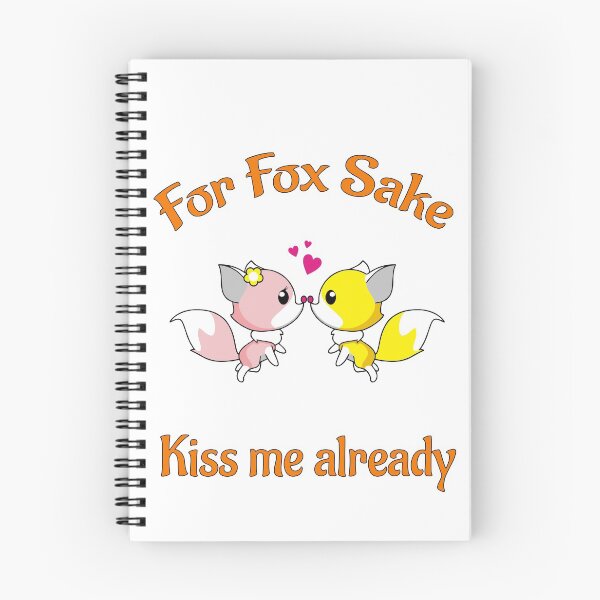 Item preview, Fox Sake Kiss Me Already designed and sold by PolarNightNomad.