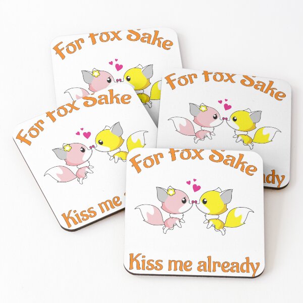 Item preview, Fox Sake Kiss Me Already designed and sold by PolarNightNomad.