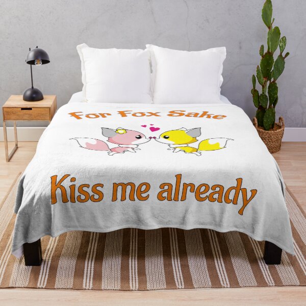 Item preview, Fox Sake Kiss Me Already designed and sold by PolarNightNomad.