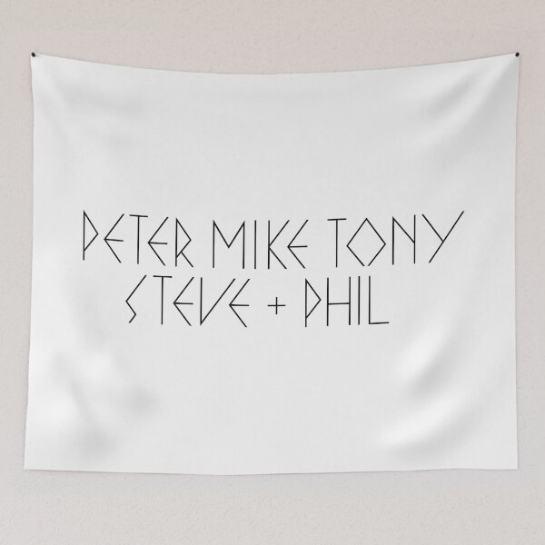 Item preview, Peter Mike Tony Steve & Phil designed and sold by DFA.
