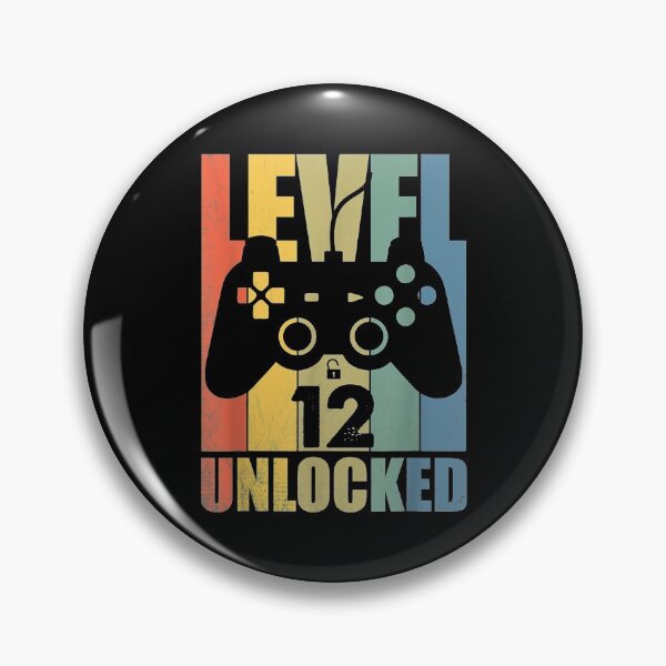 Item preview,  Level Unlocked Funny Video Gamer 12th Birthday Boys Kids designed and sold by donnagia.