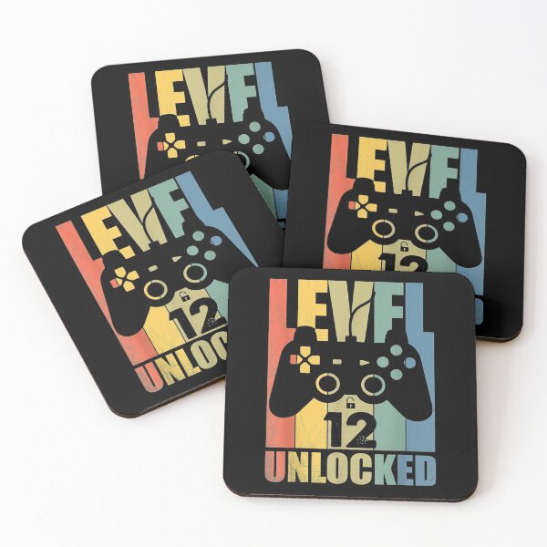 Item preview,  Level Unlocked Funny Video Gamer 12th Birthday Boys Kids designed and sold by donnagia.