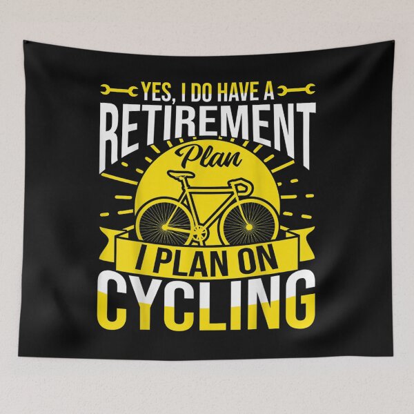 Item preview,  Plan Retirement Cycling designed and sold by dianev79.