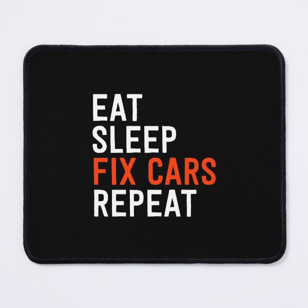Item preview, Car Enthusiast Mechanic Hoodie Fix Cars Repeat designed and sold by ferverena4.