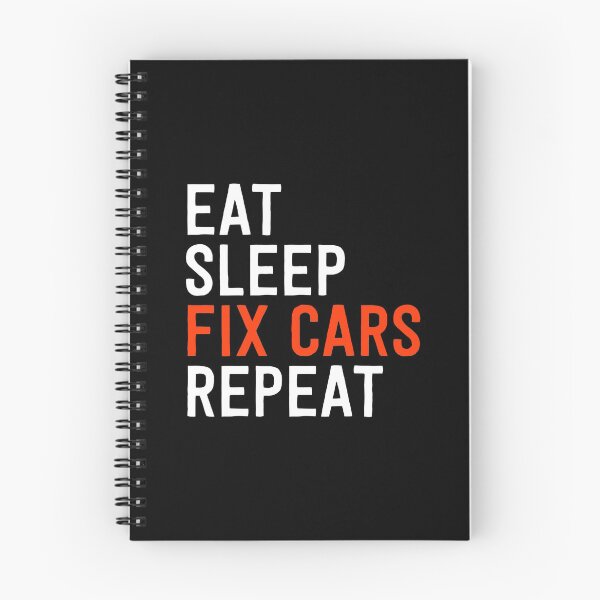 Item preview, Car Enthusiast Mechanic Hoodie Fix Cars Repeat designed and sold by ferverena4.