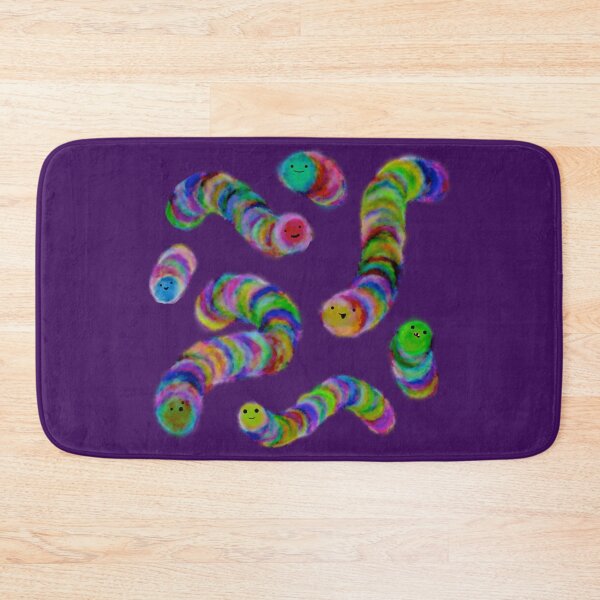 Item preview, Kawaii fuzzy caterpillars designed and sold by glowvim.