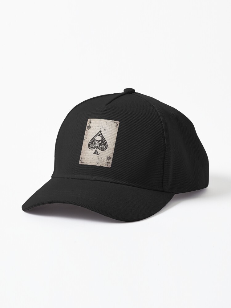 Ace of Spades Death Card Cap by Beltschazar Redbubble