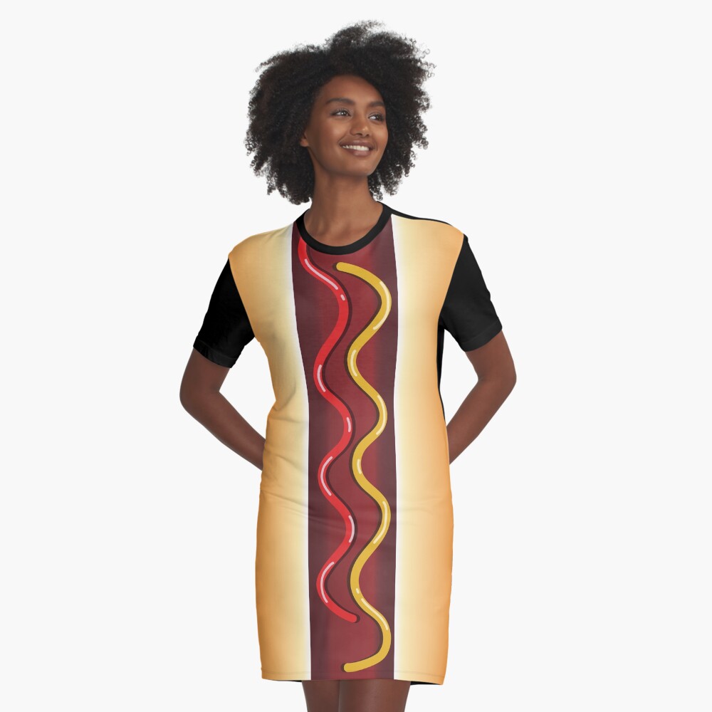 Item preview, Graphic T-Shirt Dress designed and sold by TrashTante.
